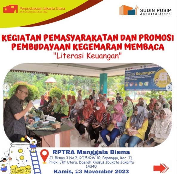 Yuk Belajar Literasi Keuangan Bareng Sudin Pusip Jakarta Utara